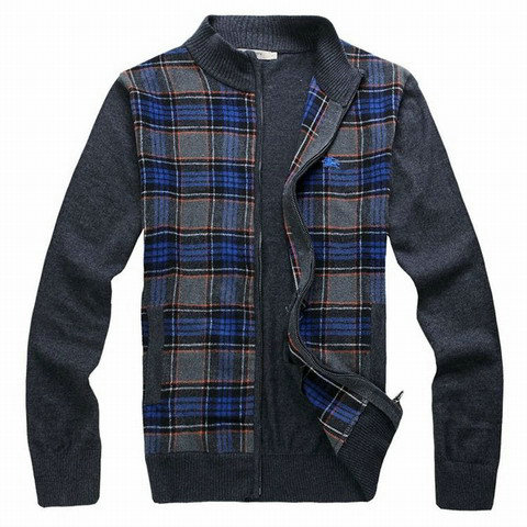 Pull Veste Burberry Homme Pas Cher